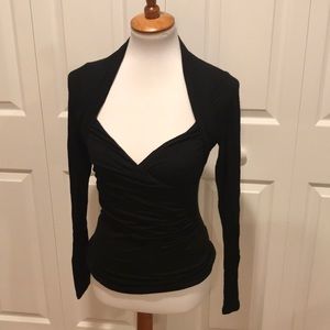 Very flattering Anthropologie cotton top